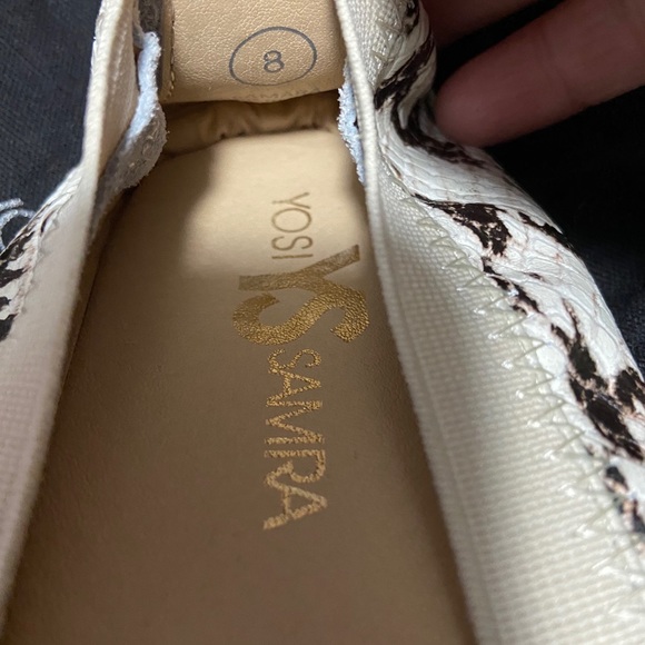 YOSI SAMRA FAUX SNAKE PRINTNEW WITH OUT BOX SIZE 8 - Picture 5 of 6